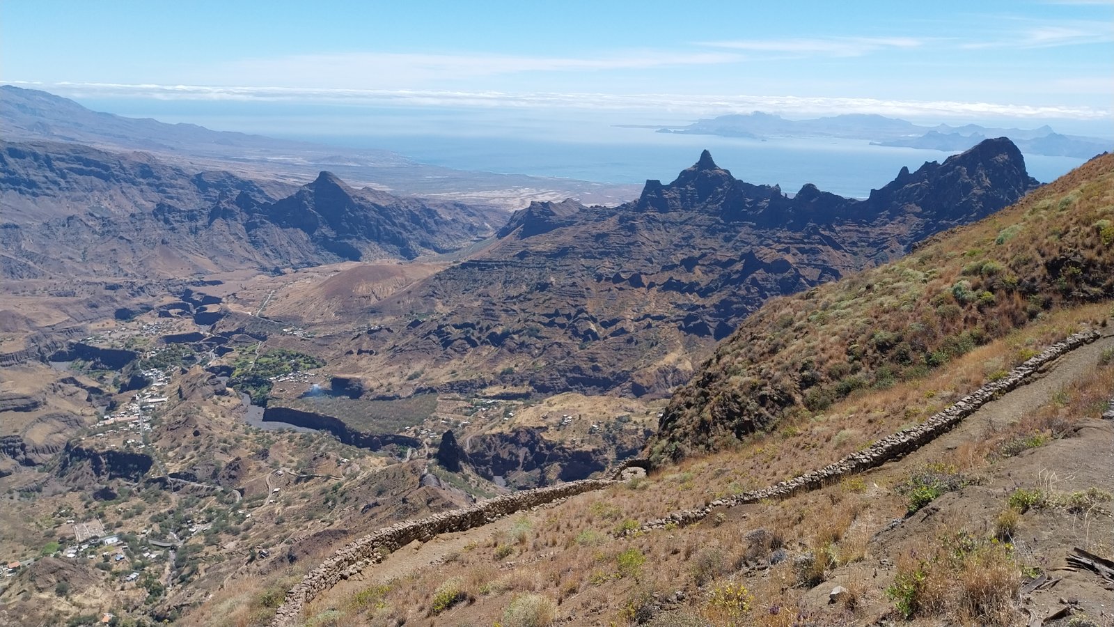 Randonneurs ├á Santo Ant├úo, Cap-Vert